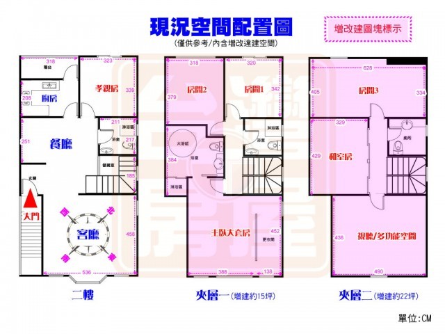 歐洲印象/ 景觀首排上疊  亮麗樓中樓-【白健芬】一次委託~終身信賴(大台北華城/青山鎮) 歐洲印象/ 景觀首排上疊  亮麗樓中樓